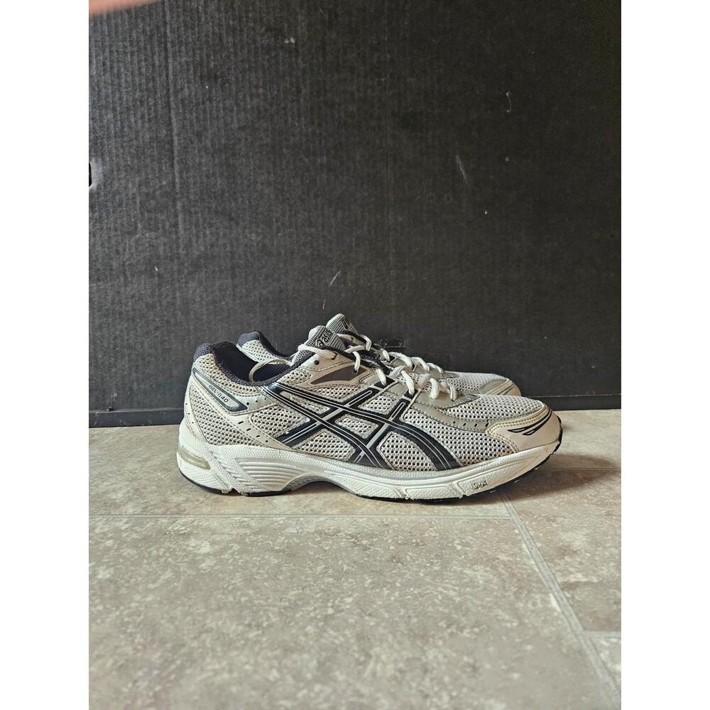 Asics gel 1140 T914N 12 46.5 beige black grey silver accents
